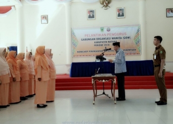 Bupati: Dengan Peran Serta GOW, Diharapkan Membawa Dampak Perubahan