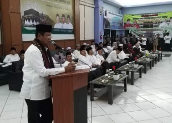 Pemprov Kepri Ikut Menyambut Kedatangan Jemaah Haji Kloter 17 Embarkasi Batam