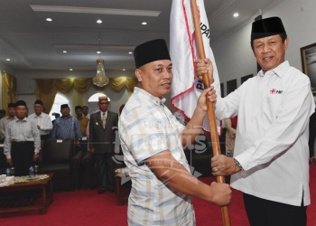 Plt Gubernur Kepri Melantik Anggota & Pengurus PMI di Lingga