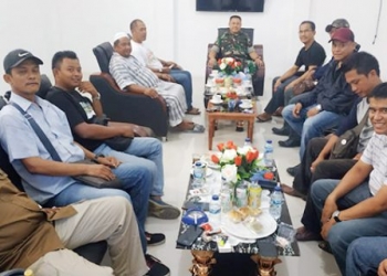 Dandim 0318 Natuna Rangkul Wartawan Jadi Mitra Kerja