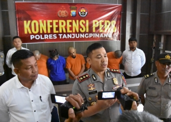 Polres Tanjungpinang Ungkap Kasus Pencurian