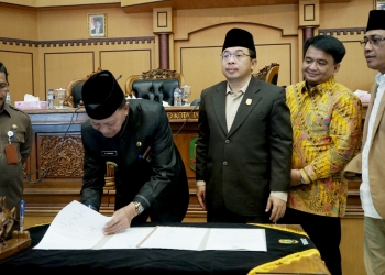 Penandatanganan KUA PPAS APBD-P 2019 Oleh DPRD & Pemko Tanjungpinang