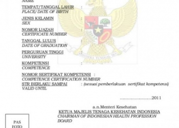 Klarifikasi: Seputar Prosedur STR Untuk Tenaga Kesehatan