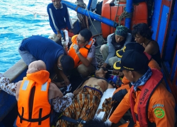 Tim SAR Natuna Berhasil Menyelamatkan Korban Putus Jari Saat Melaut