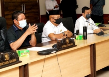 Percepatan Penanganan Covid-19 di Kepri, Isdianto Pimpin Rakor Optimalisasi BUMN