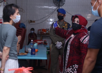 Rahma Tinjau Pasar Jalan Merdeka Jelang New Normal