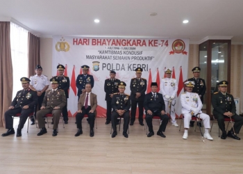 DPRD KEPRI IKUT PERINGATAN HARI BHAYANGKARA DI MAPOLDA KEPRI