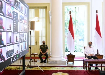 Presiden Ingatkan TNI-Polri Soal Dampak Pandemi Pada Situasi Geopolitik