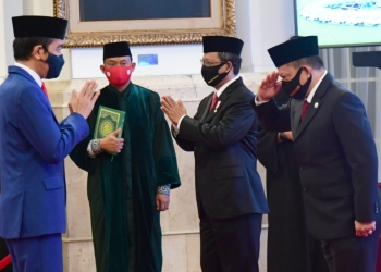 Presiden Jokowi Lantik Anggota Kompolnas 2020-2024