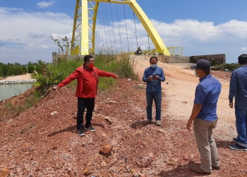 Komisi III DPRD Kepri Meninjau Sejumlah Kegiatan Proyek Pembangunan Kepri