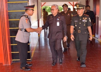 Sekda Karimun Menghadiri Upacara Penutupan Diktuk Bintara Polri