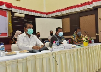 Kontrol Bupati Untuk Penyaluran Sembako Bersama Camat & Lurah se-Karimun