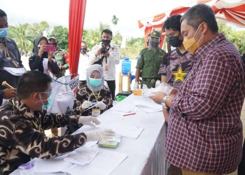 Pjs Bupati Karimun Ikut Simulasi Nasional Pemungutan & Perhitungan Suara