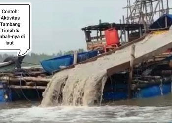 Jadikanlah Prinsip & Komitmen Tetap Untuk Penolakan Pertambangan Timah di Laut Lingga