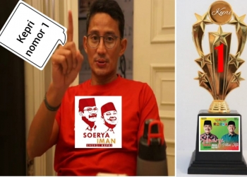 Sandiaga Uno: Pilih Sinergi Pemimpin Transformasional Energik & Pengaruh Idealis Mampu Membawa Perubahan