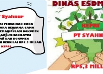 Mempertanyakan Kembali Perkembangan Kasus Dugaan Pencairan DJPL Fiktif di Polda Kepri