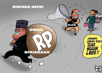 Pesta Pora Dana Hibah ‘Fiktif’ di Dispora Kepri Secara Berjamaah 2020?