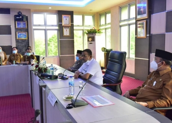 Rapat Koordinasi Pelaksanaan Tahun Baru Imlek 2572 di Karimun 2021