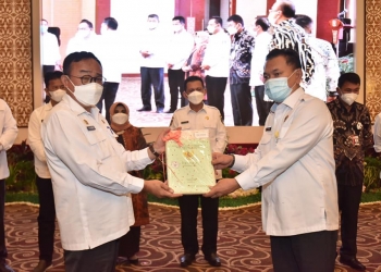 Plh Bupati Karimun Menghadiri Rapat Koordinasi Pemberantasan Korupsi