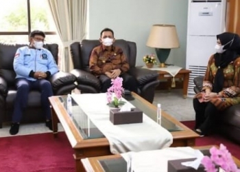 Wakil Ketua I Dewi Kumala Ikut Dalam Penjemputan Menkominfo RI