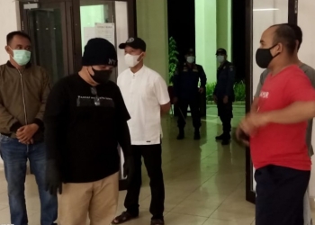 Ketua Komisi I DPRD Natuna Wan Aris Munandar Sidak Makan Minum Pasien Covid-19