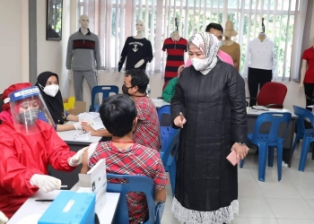 Wagub Kepri Marlin Agustina lakukan Pertemuan dengan Orang Tua Calon Siswa SMP se-Batam