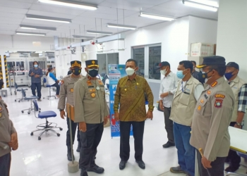 Gubernur Terus Memantau Pelaksanaan Vaksinasi Pekerja Sektor Industri PT VMI Batam