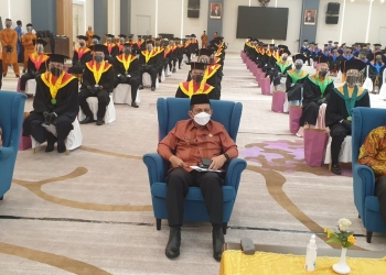 Di Depan Para Wisudawan, Ansar: Wisuda Bukan Berarti Akhir dari Proses Belajar