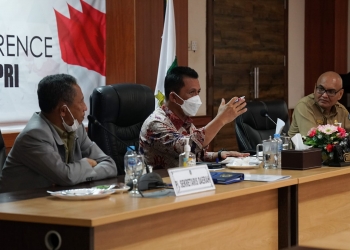 Penggerak Pembangunan & Pertumbuhan Ekonomi Daerah Gubernur Ansar Ajak Manfaatkan PT SMI