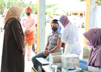 Monitoring Dinkes Kepri Pelaksanaan Vaksinasi di Daerah