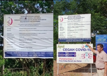 Tidak Sesuai Bestek, 2 Proyek Jalan Kawasan Tanjung Mocco Asal Jadi