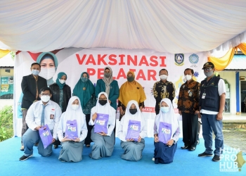 PKK Kepri Ikut Percepat Vaksinasi Anak-anak untuk Persiapan Belajar Tatap Muka