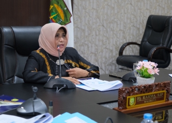 Pemaparan Pencegahan Jual Beli Jabatan Oleh Walikota Rahma di Webinar KPK