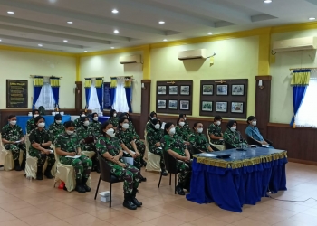 Kebersamaan Kowal Kepri Ikuti Ceramah Menjelang HUT ke-59 RSAL dr MDTS