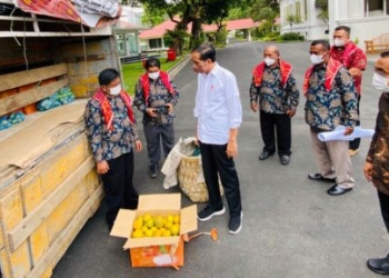 Presiden Jokowi Terima Perwakilan Warga Liang Melas Datas di Istana