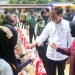 Presiden Tinjau Pembangunan Tanggul Pengendali Banjir dan Serahkan Bantuan Sosial