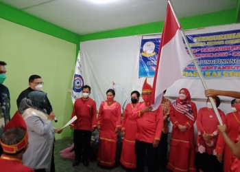 Walikota Rahma Kukuhkan Pengurus Keluarga Besar Sangihe Talaud di Tanjungpinang Periode 2022-2025