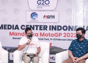 Jadi Simbol Kebangkitan Ekonomi, Menparekraf Apresiasi Kesiapan Tes Pramusim MotoGP Mandalika