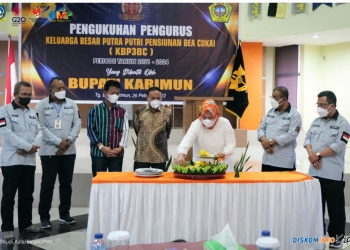 Pengukuhan KBP3BC, Wagub Marlin Ingatkan untuk Semangat, Satukan Pikiran Majukan Organisasi