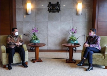 Sharing Penguatan Kerjasama Kepri-Singapura, Gubernur Ansar Bersama Menteri Maliki