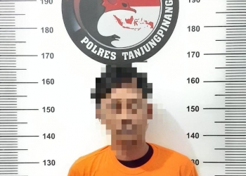 Membawa Sabu, Seorang Pria di Komplek Bintan Plaza Ditangkap Satresnarkoba Tanjungpinang