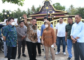 Targetkan Pulau Penyengat Menjadi Destinasi Wisata, Gubernur Ansar Tinjau Lokasi Pembangunan