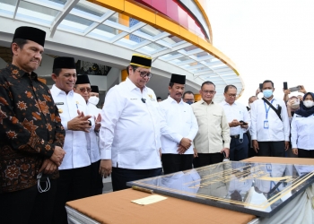Menko Airlangga Sebut Masjid Tanjak Batam Jadi Ikon Batam dan Kepri
