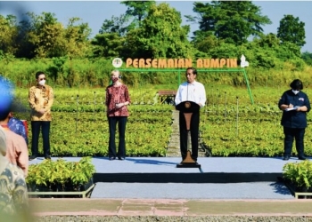 Persemaian Rumpin, Peneguhan Komitmen Pemerintah Hadapi Perubahan Iklim