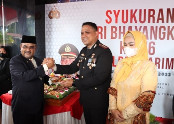 Puncak Kegiatan Syukuran Hari Bhayangkara Ke-76 Polres Karimun