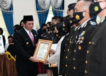 Harapan Gubernur Ansar di Acara HUT Bhayangkara Kepri Makin Kondusif