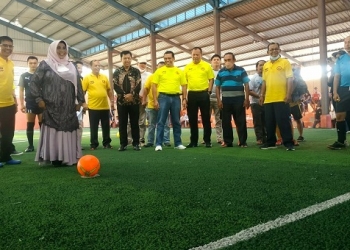 Buka Turnamen Futsal RBB, Walikota Tanjungpinang Ingatkan Warga untuk Segera Vaksin