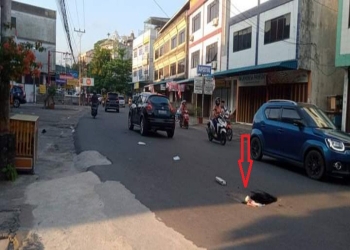 Keluhan Warga Jalan Berlubang di Batu 2, Irfan: Statusnya Jalan Provinsi