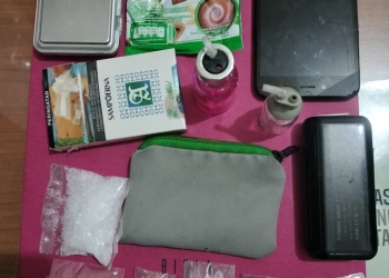 Satresnarkoba Tanjungpinang Menangkap Bandar Sabu di Jalan Bhayangkara