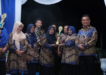 Kemeriahan dan Semangat Kader PKK Tanjungpinang di Jambore Malam Penutupan